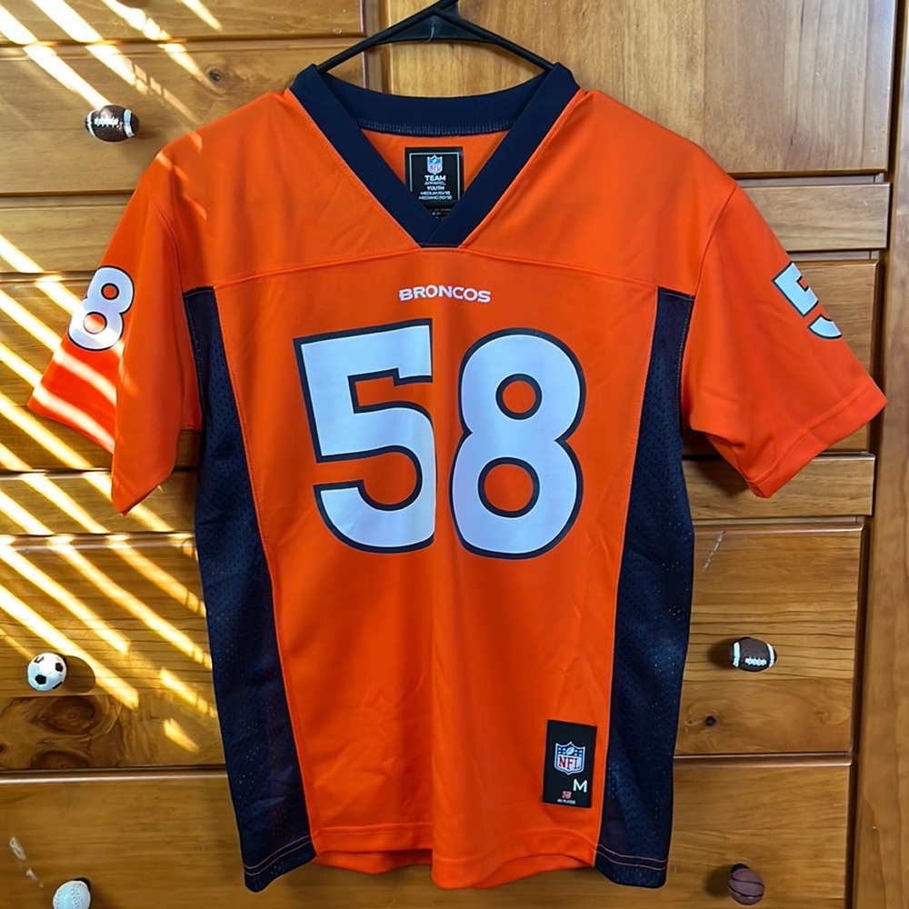 NFL Team Apparel Denver Broncos Von Miller Jersey - Picture 2 of 6